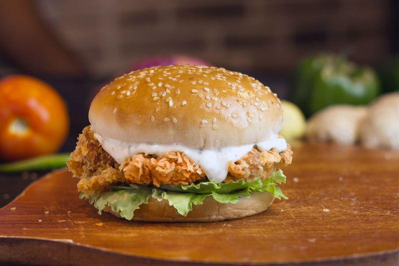 Nashville-style hot chicken platter inspired by hangry joe's